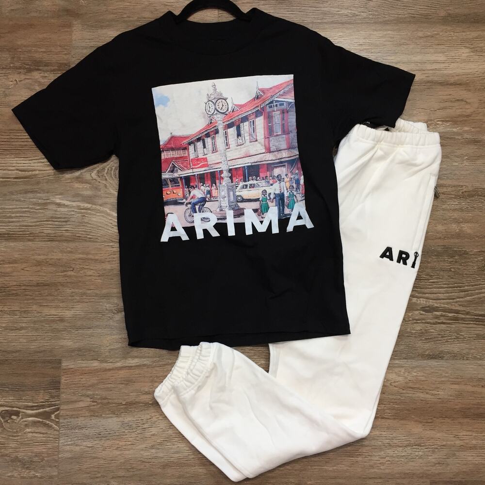 Arima Dial Scene Cotton Men's XS T-Shirt Out Of Stock Luxury Streetwear